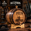 Barrica de 10 litros personalizable con válvula de madera